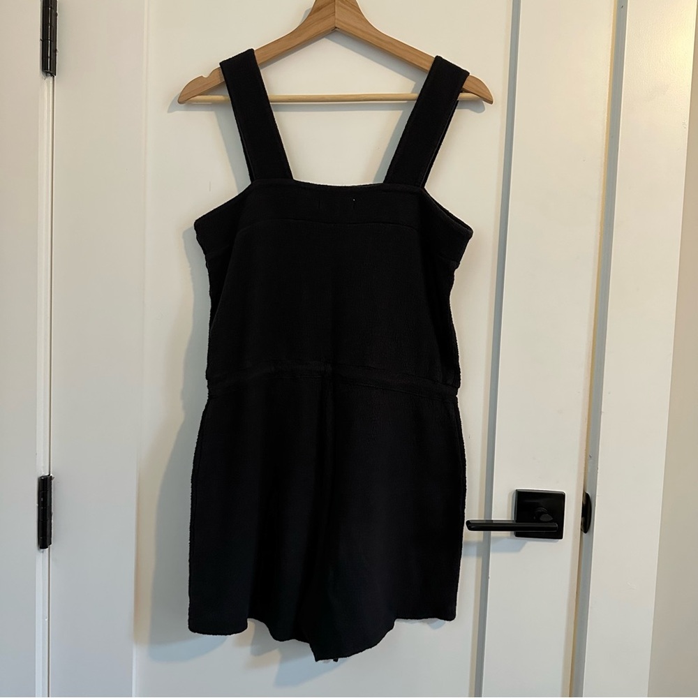 Madewell Side-Button Drawstring Romper - image 5